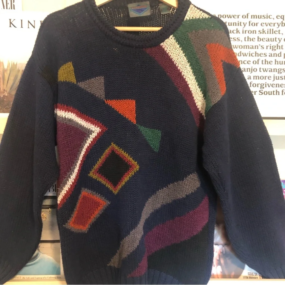 Etchings 1980’s/1990’s Oversized Knit Sweater with all the style - Picture 3 of 8
